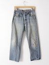 Levis 501 red line selvedge denim jeans ca 1969, 30 x 27