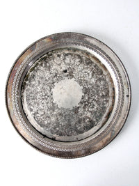 vintage WM Rogers silver plate tray