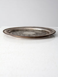 vintage WM Rogers silver plate tray