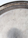 vintage WM Rogers silver plate tray