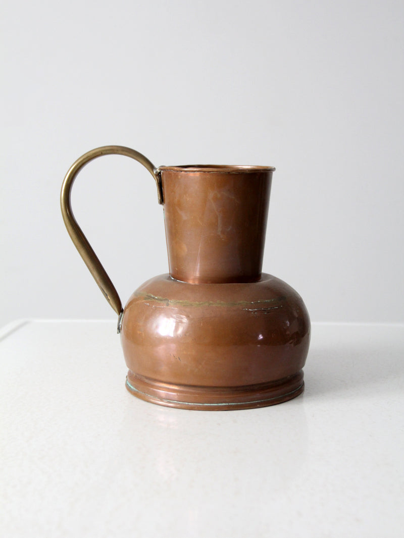 vintage Dutch copper ewer