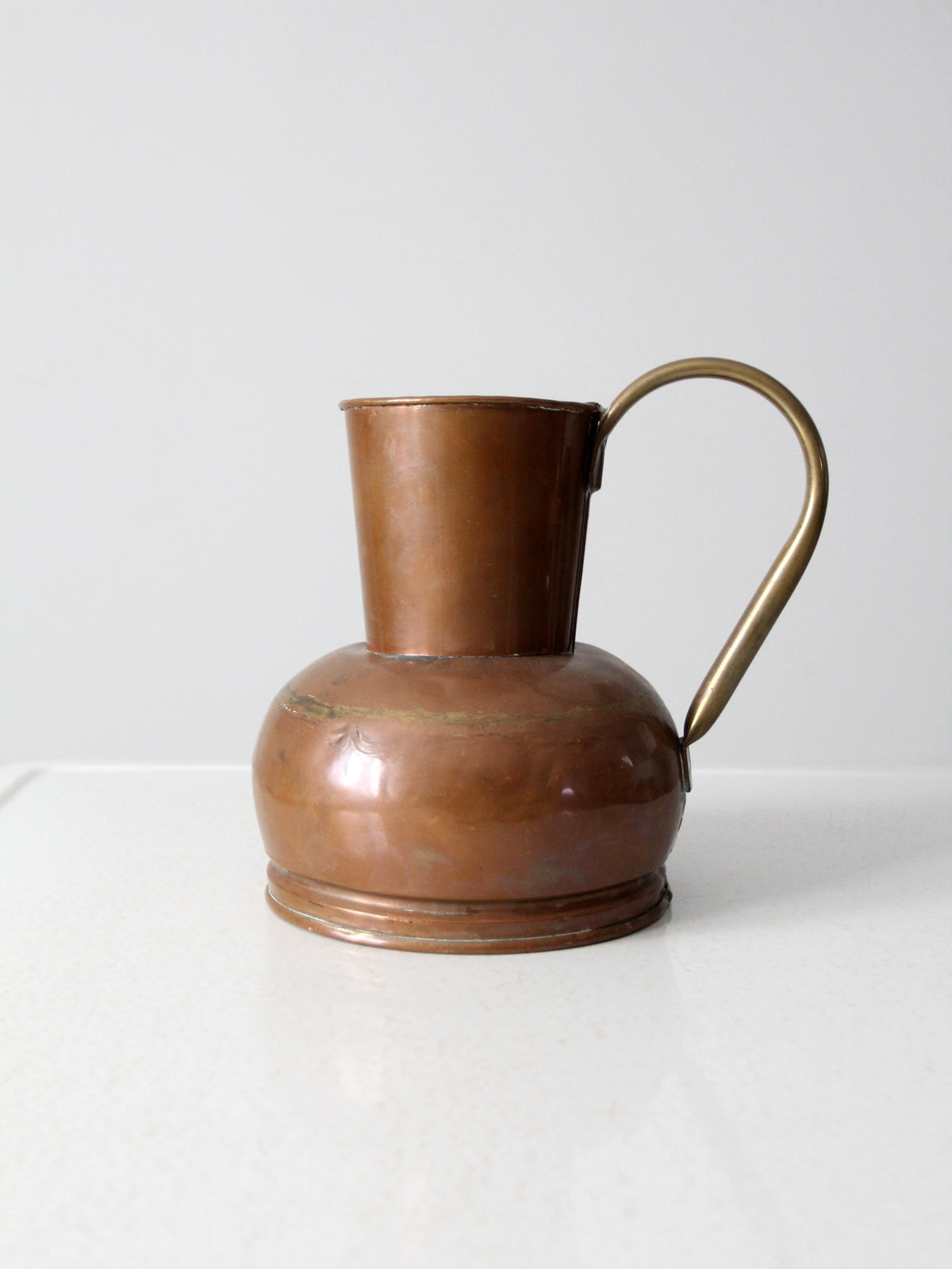 vintage Dutch copper ewer