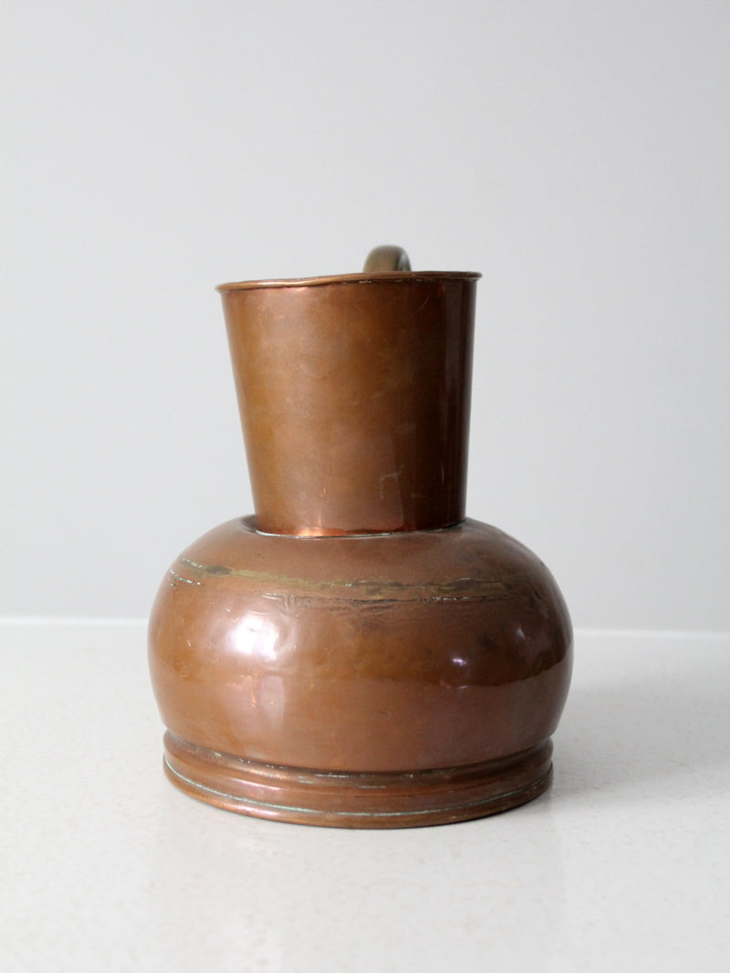 vintage Dutch copper ewer