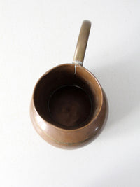 vintage Dutch copper ewer