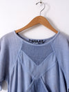 vintage 80s cotton mesh dress