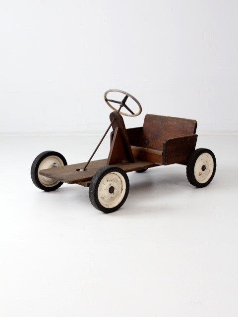 vintage toy riding car