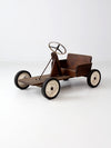 vintage toy riding car