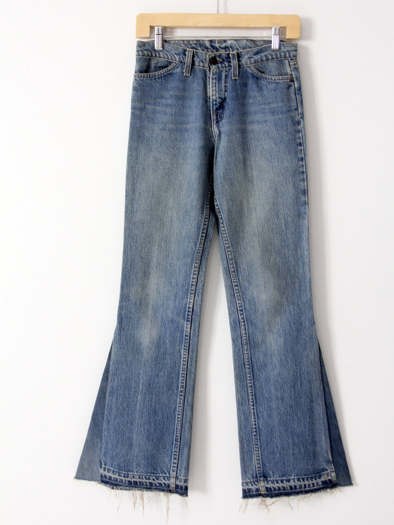 vintage 70s Levi's bell bottoms, 28 x 32