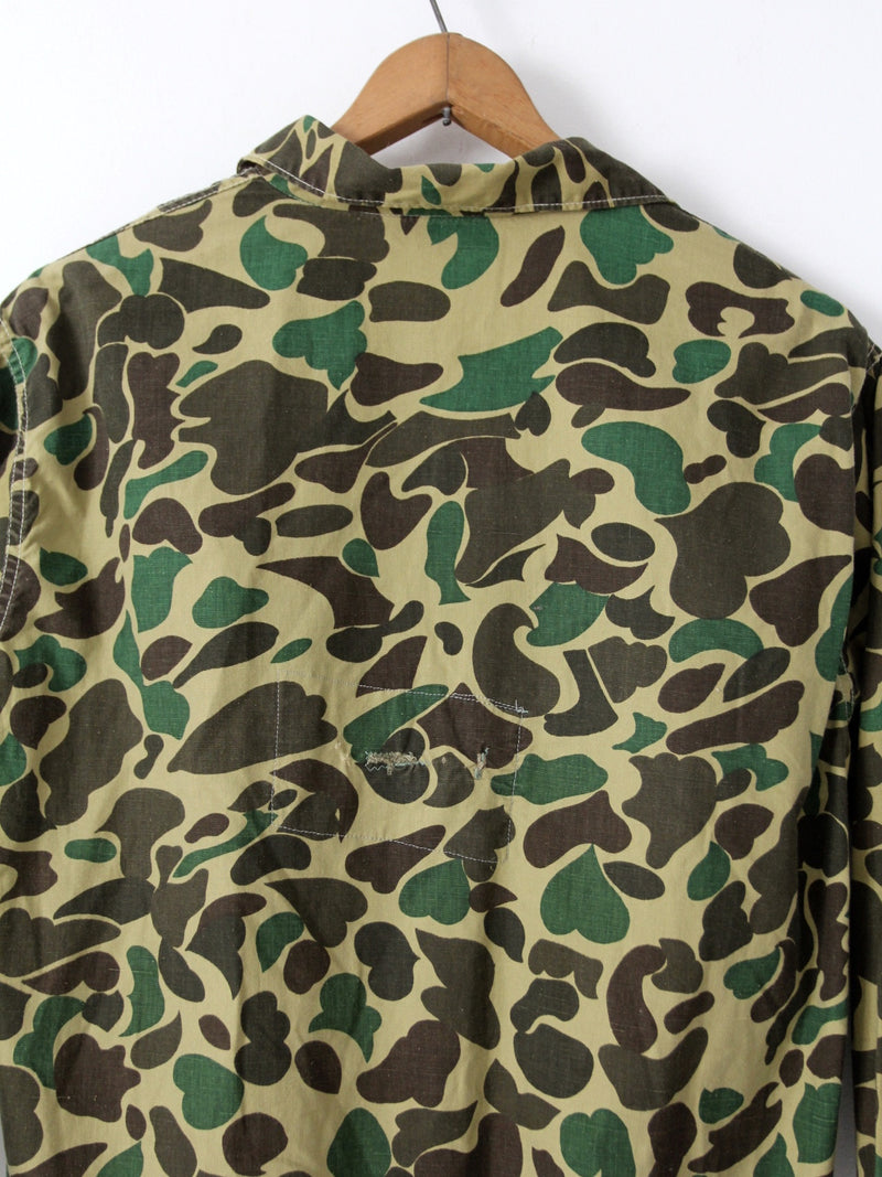 vintage 60s camouflage hunting jacket