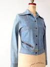 vintage 70s fitted denim jacket