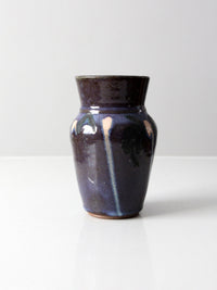 vintage studio pottery vase