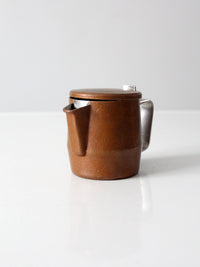 mid-century Sambonet copper creamer