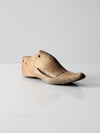 antique wooden shoe last