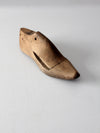 antique wooden shoe last