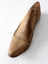 antique wooden shoe last
