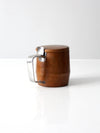 mid-century Sambonet copper creamer