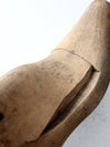 antique wooden shoe last