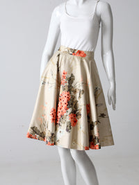 vintage 50s circle skirt