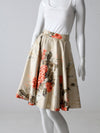 vintage 50s circle skirt