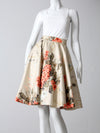 vintage 50s circle skirt