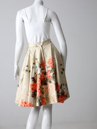 vintage 50s circle skirt