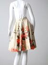 vintage 50s circle skirt