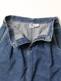 vintage 80s denim skirt