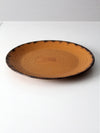 vintage USA art pottery platter