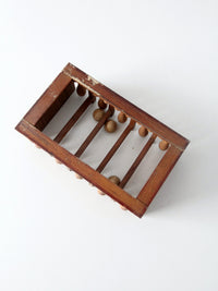 antique Parker Brothers Box Ball game