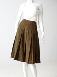 vintage 50s pleated skirt