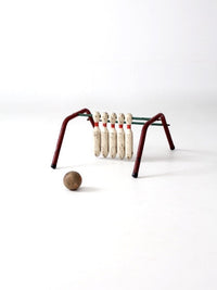 vintage Five Pins bowling game by Mansfield Zesiger Mfg. Co.