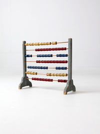 antique folk art abacus