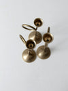 vintage candlestick holder set of 3