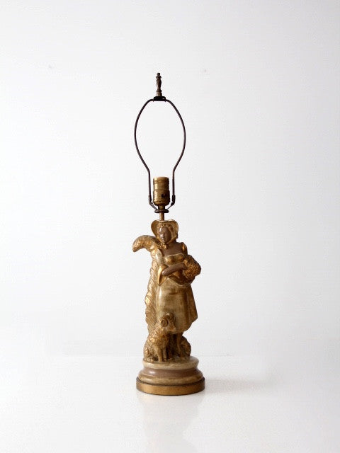 vintage Kupur sculptural table lamp