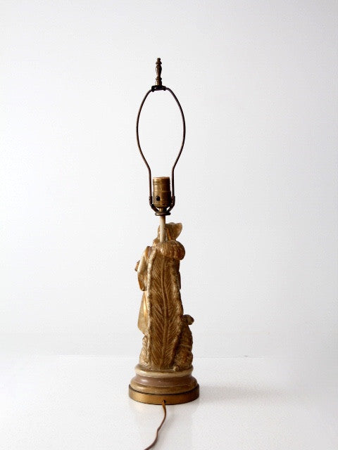 vintage Kupur sculptural table lamp
