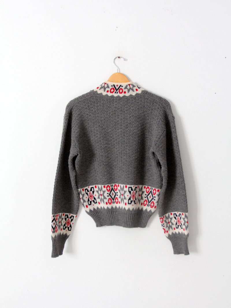 vintage Jersild ski sweater