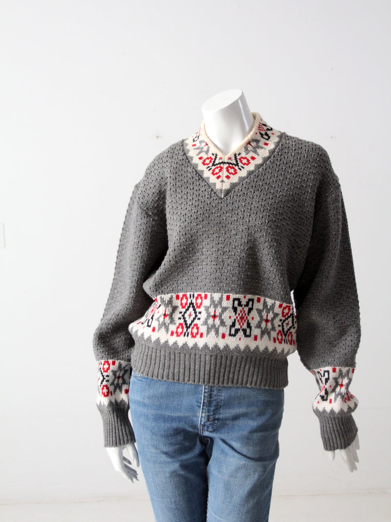 vintage Jersild ski sweater