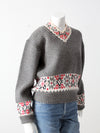 vintage Jersild ski sweater