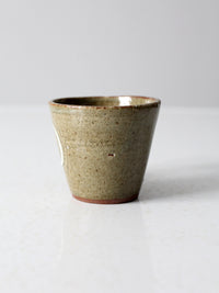 vintage studio pottery mug