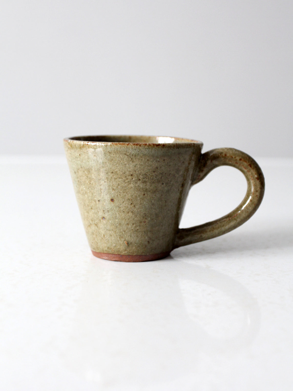 vintage studio pottery mug