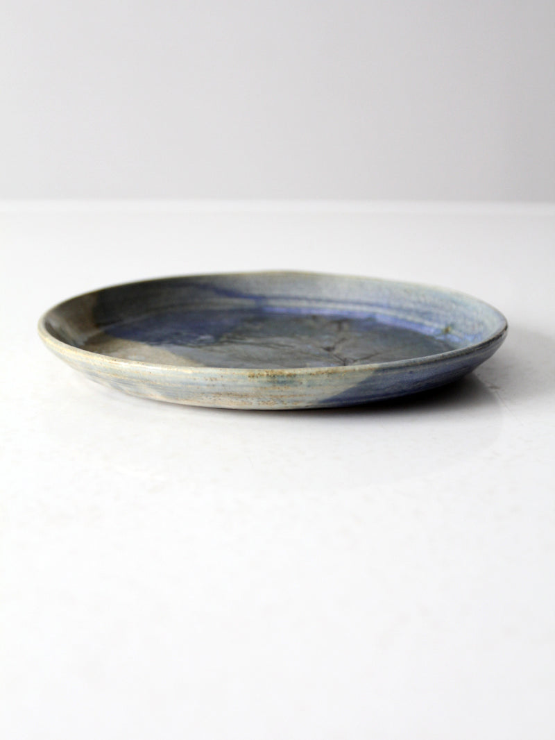 studio pottery plate