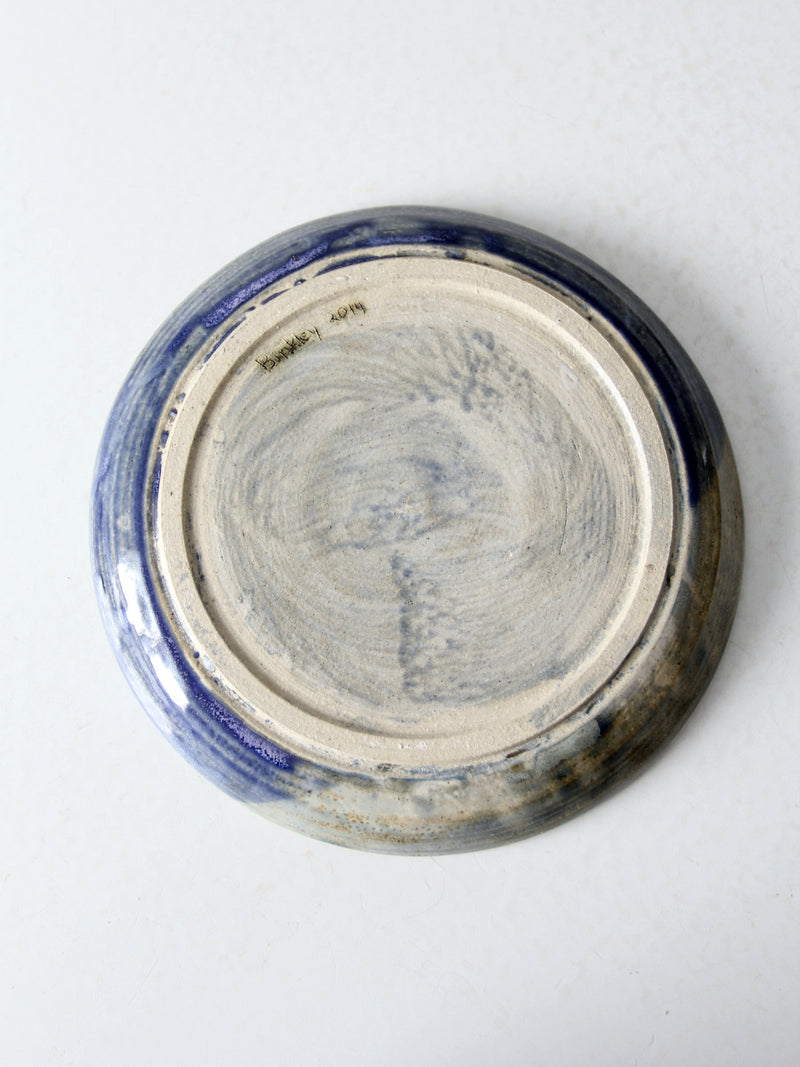 studio pottery plate