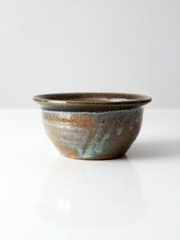 vintage studio pottery bowl