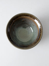 vintage studio pottery bowl