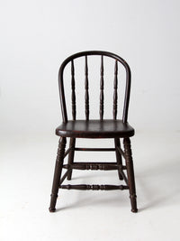 antique spindle back chair