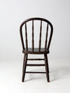 antique spindle back chair