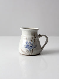 vintage studio pottery mug