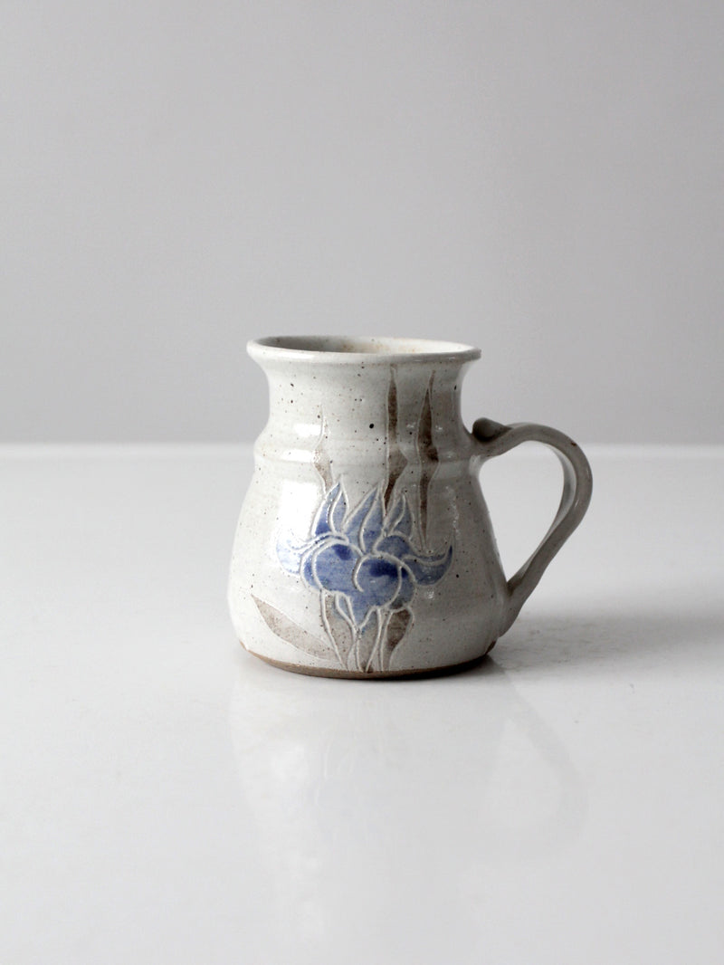 vintage studio pottery mug