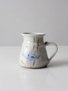 vintage studio pottery mug