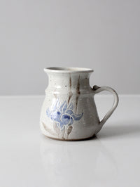 vintage studio pottery mug